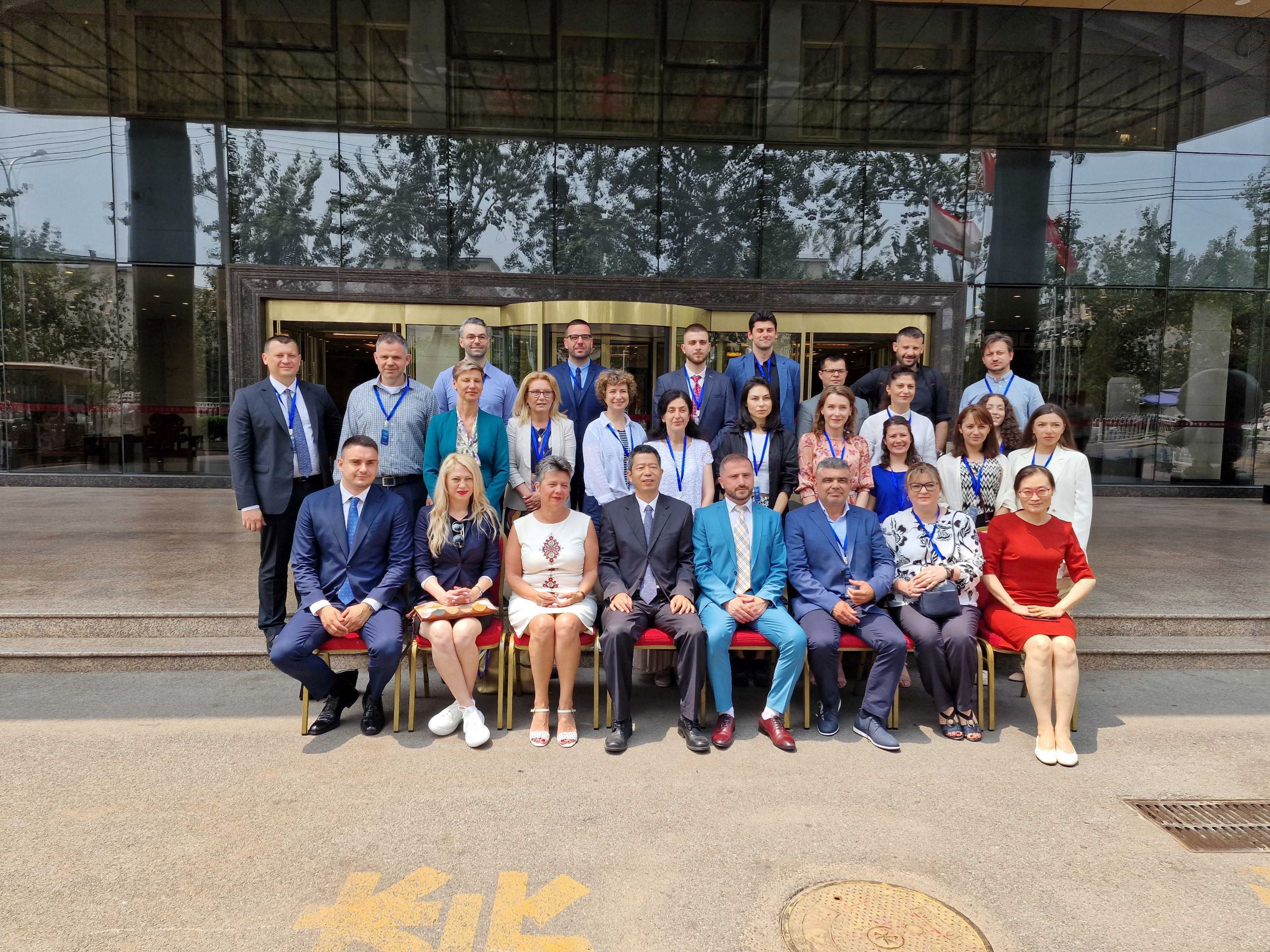 The Executive Director of the Ruse Chamber of Commerce and Industry Mr. Milen Dobrev on an official visit to the People's Republic of China